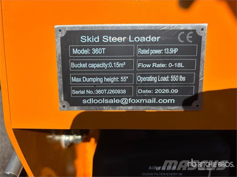  SDLOOL SL360T Minicarregadeiras