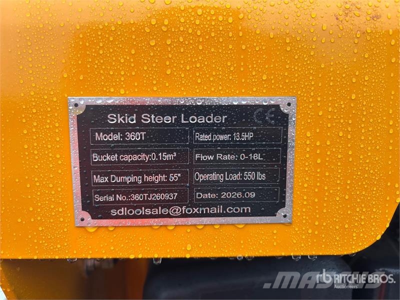 SDLOOL SL360T Minicargadoras