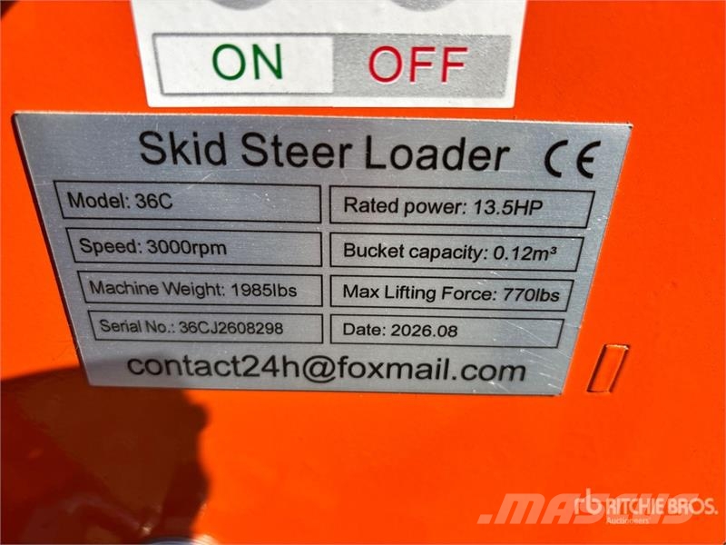 SDLOOL SL36C Skid steer loderler