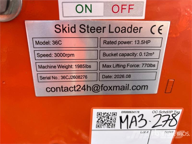  SDLOOL SL36C لوادر انزلاقية التوجيه