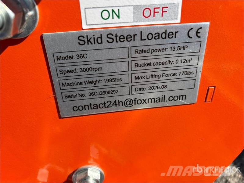 SDLOOL SL36C Skid steer loderler