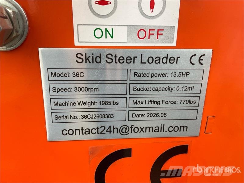 SDLOOL SL36C Skid steer mini utovarivači