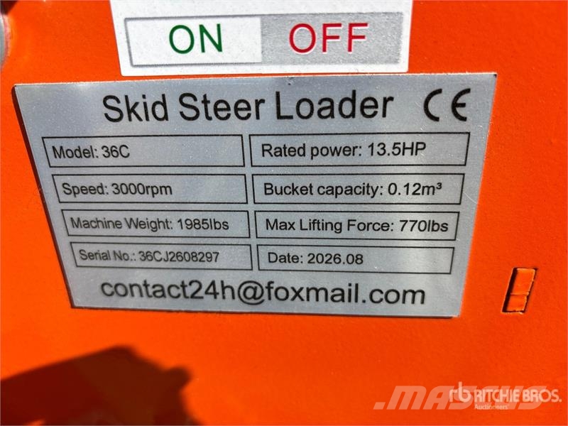 SDLOOL SL36C Skid steer loderler