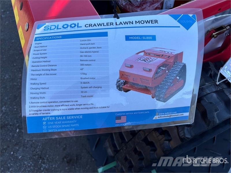 SDLOOL SL800 Remote Control Lawn Mower (Unused) Vrtni traktor kosilnice