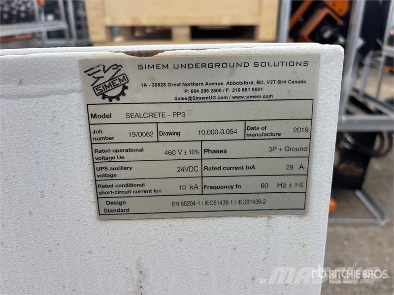 Sealcrete Concrete Pump Kamionske beton pumpe