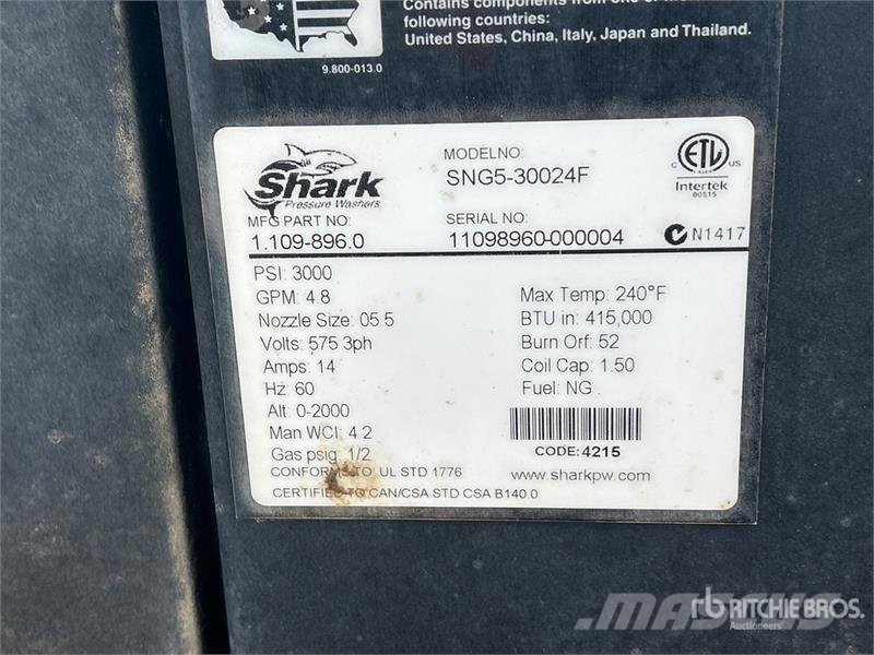 Shark SNG5-30024F Pressure Washer Korkeapainepesurit