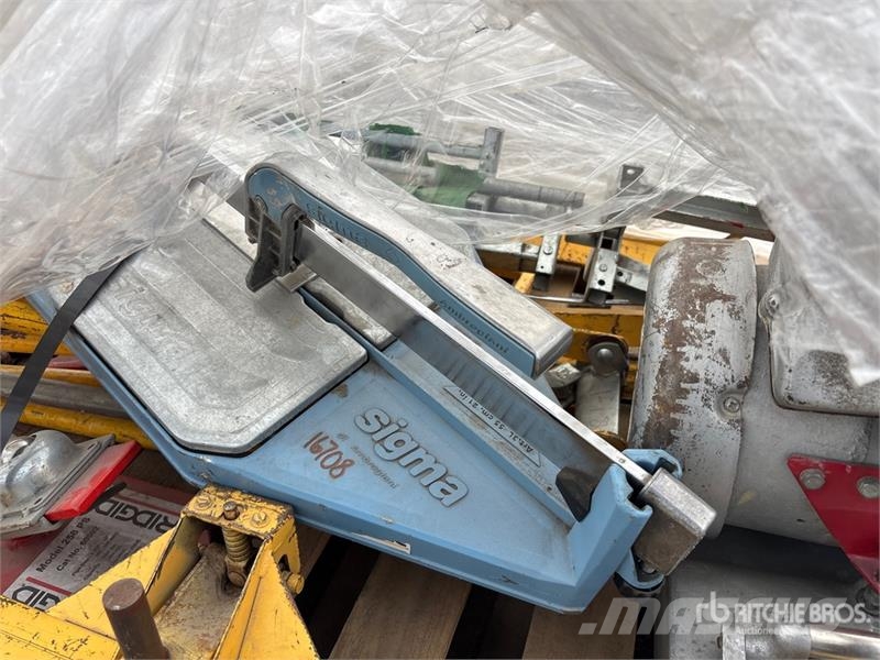 Sigma Tile cutter Gervės, keltuvai ir medžiagų kėlimo įranga
