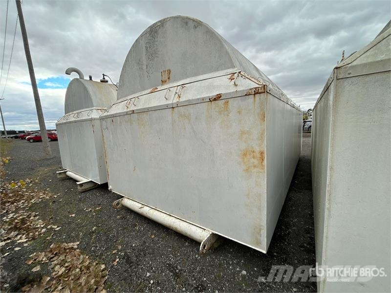  Skid Mounted Steel Oil 20 ft x 10 ft Fuel Tank صهاريج الوقود والصهاريج الإضافية