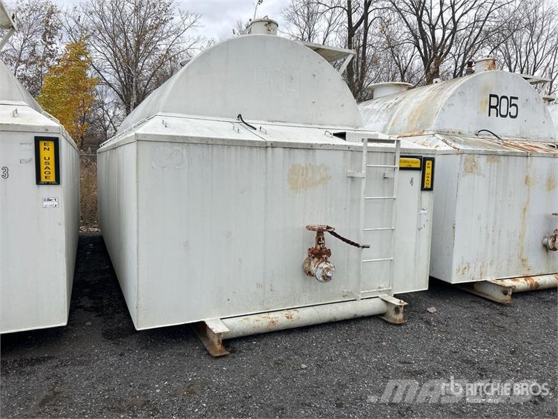  Skid Mounted Steel Oil 20 Ft x 10 Ft Fuel Tank صهاريج الوقود والصهاريج الإضافية