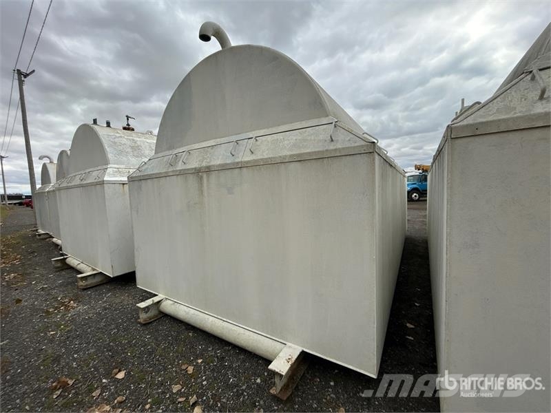  Skid Mounted Steel Oil 20 Ft x 10 Ft Fuel Tank صهاريج الوقود والصهاريج الإضافية