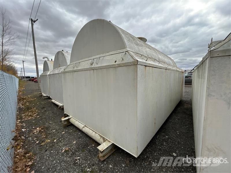  Skid Mounted Steel Oil 20 Ft x 10 Ft Fuel Tank صهاريج الوقود والصهاريج الإضافية