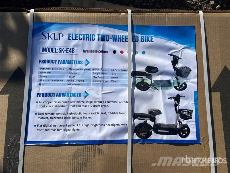 SKLP SK-E48 E-bikes Scooter (Unused) Mönkijät