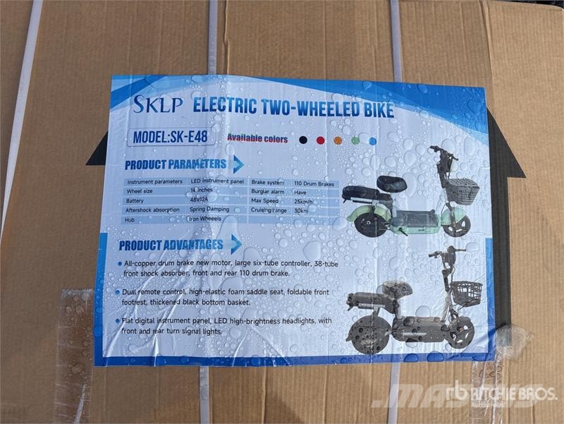 SKLP SK-E48 E-bikes Scooter (Unused) ATVs