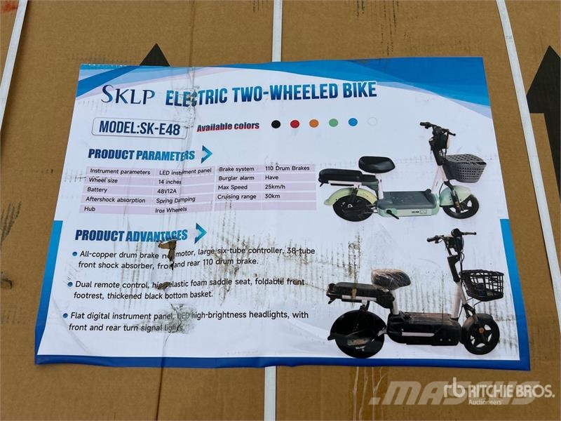  SKLP SK-E48 Electric Scooter (Unused) Mönkijät
