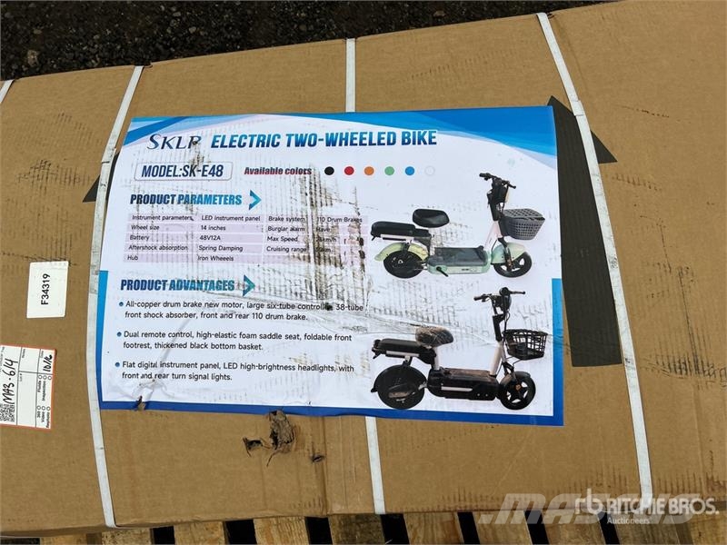  SKLP SK-E48 Electric Scooter (Unused) Mönkijät