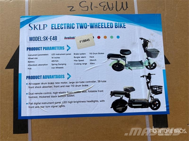 SKLP SK-E48 Electric Scooter (Unused) ATV-k