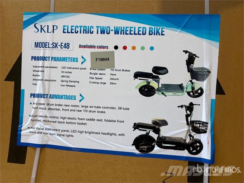 SKLP SK-E48 Electric Scooter (Unused) ATV-k