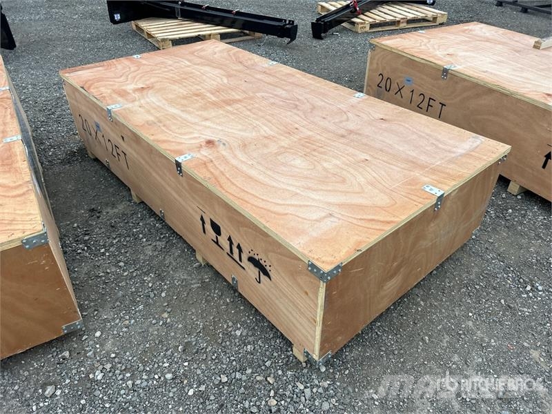 SKLP SK-S2012 20 ft x 12 ft H 9 ft 8 in Livestock Оборудование для животноводческих ферм