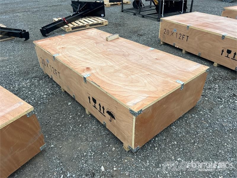 SKLP SK-S2012 20 ft x 12 ft H 9 ft 8 in Livestock Оборудование для животноводческих ферм