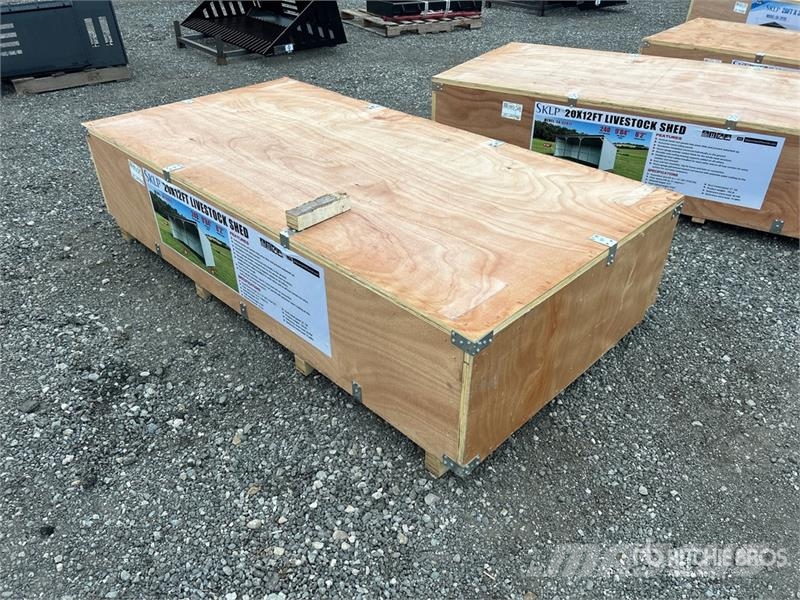 SKLP SK-S2012 20 ft x 12 ft H 9 ft 8 in Livestock Оборудование для животноводческих ферм