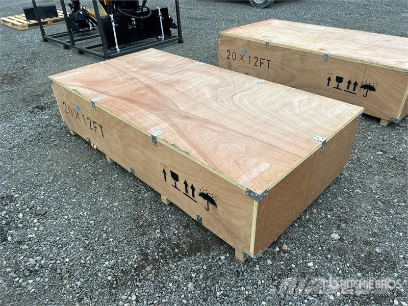 SKLP SK-S2012 20 ft x 12 ft H 9 ft 8 in Livestock Оборудование для животноводческих ферм