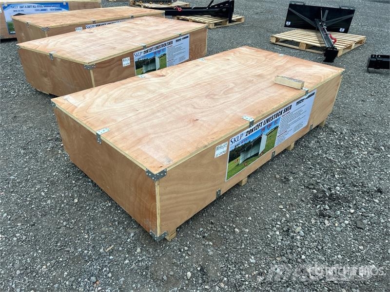 SKLP SK-S2012 20 ft x 12 ft H 9 ft 8 in Livestock Оборудование для животноводческих ферм