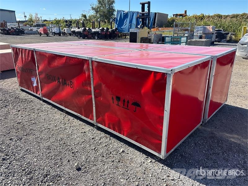 SKLP SK-S5030 30 ft x 50 ft Large Scale Storage Bu Stalen constructies