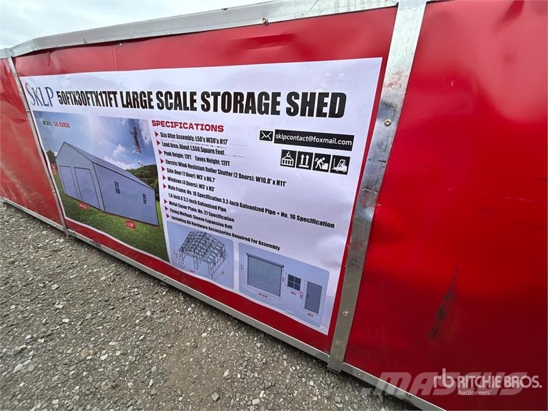 SKLP SK-S5030 30 ft x 50 ft Storage Building Steel frame buildings