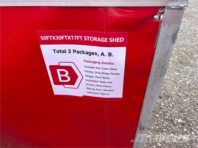 SKLP SK-S5030 30 ft x 50 ft Storage Building Steel frame buildings