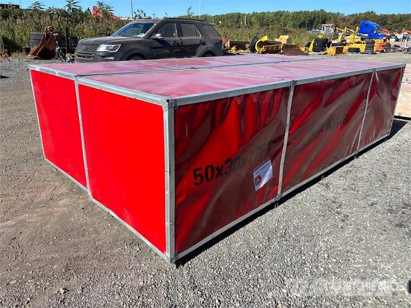 SKLP SK-S5030 30 ft x 50 ft Large Scale Storage Bu Stalen constructies