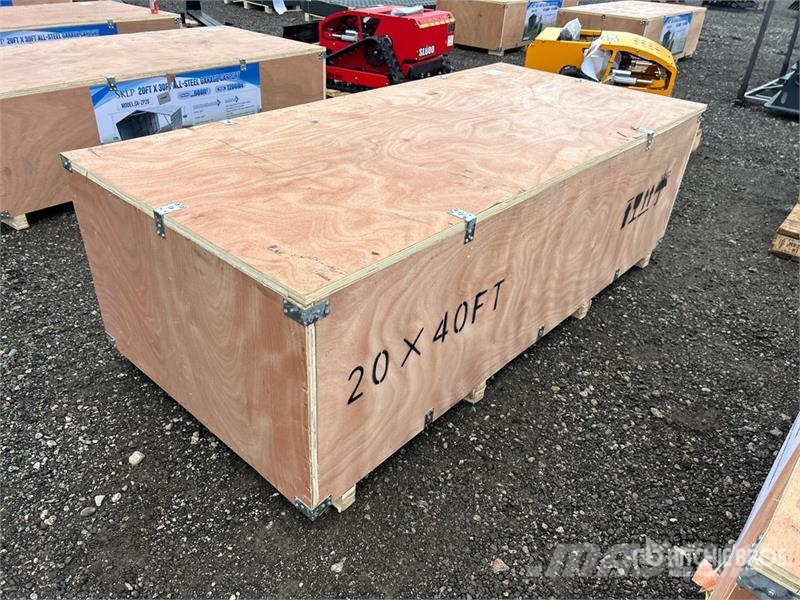  SKLP SK-SC40 20 ft x 40 ft All-Steel Carport (Unus Steel frame buildings