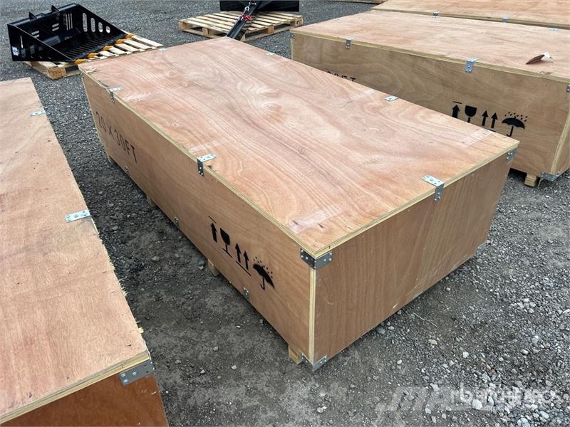  SKLP SK-ZP20 20 ft x 30 ft All-Steel Enclosed Carp Steel frame buildings