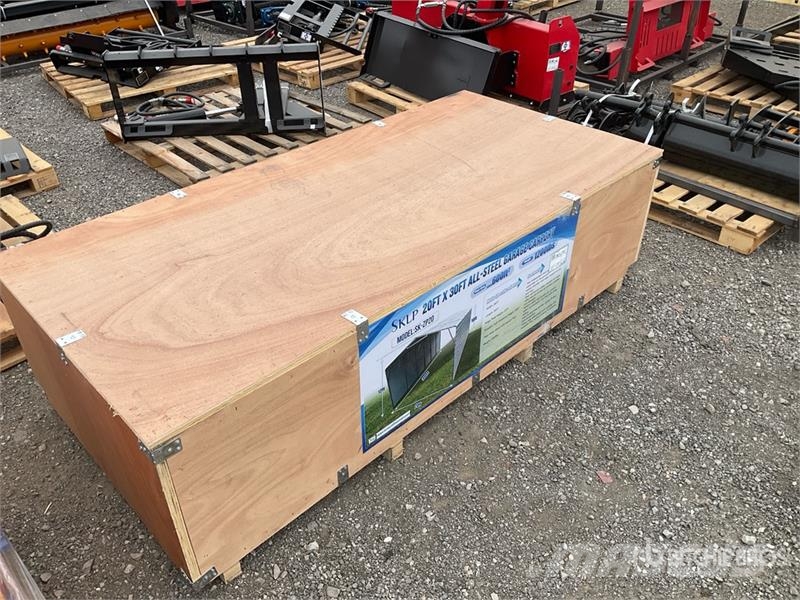 SKLP SK-ZP20 20 ft x 30 ft All-Steel Enclosed Carp Čelićni okviri za građevino