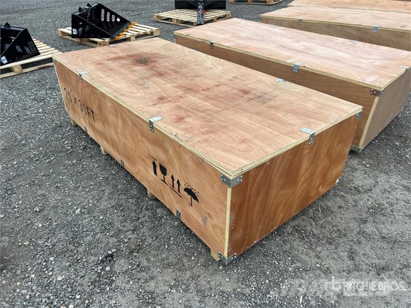  SKLP SK-ZP20 20 ft x 30 ft All-Steel Enclosed Carp Steel frame buildings