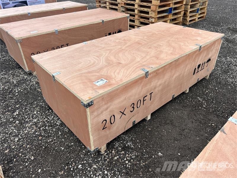 SKLP SK-ZP20 20 ft x 30 ft All-Steel Garage Carpor Acélszerkezetes épületek