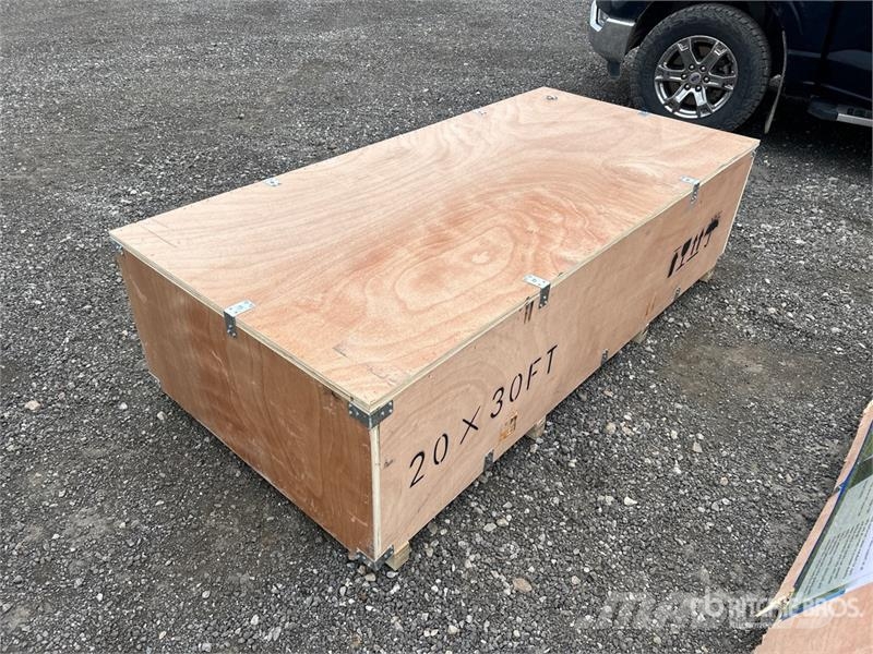  SKLP SK-ZP20 20 ft x 30 ft All-Steel Garage Carpor Steel frame buildings