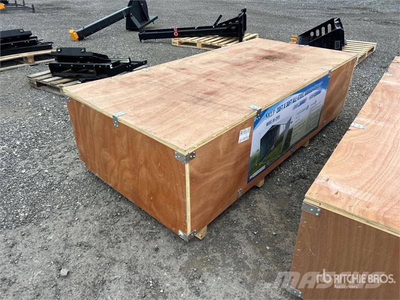  SKLP SK-ZP20 20 ft x 30 ft All-Steel Enclosed Carp Steel frame buildings