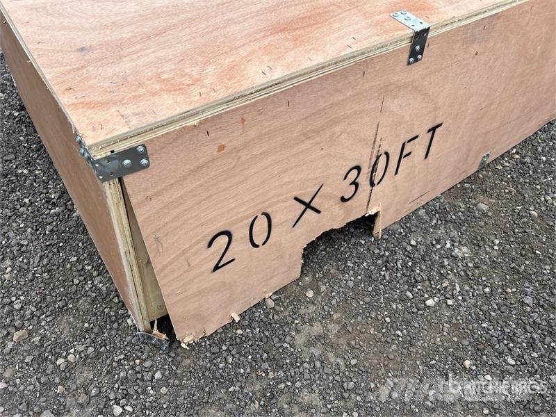  SKLP SK-ZP20 20 ft x 30 ft All-Steel Garage Carpor Steel frame buildings