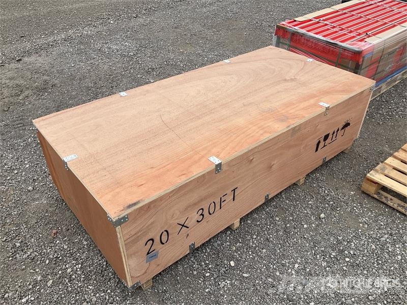 SKLP SK-ZP20 20 ft x 30 ft All-Steel Enclosed Carp Čelićni okviri za građevino