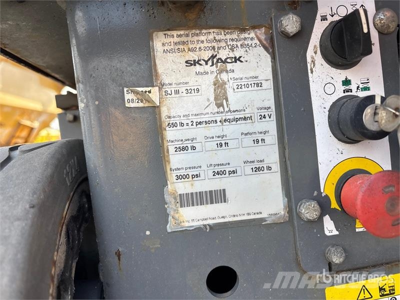 SkyJack SJ3219 Electric Scissor Lift Scheren-Arbeitsbühnen