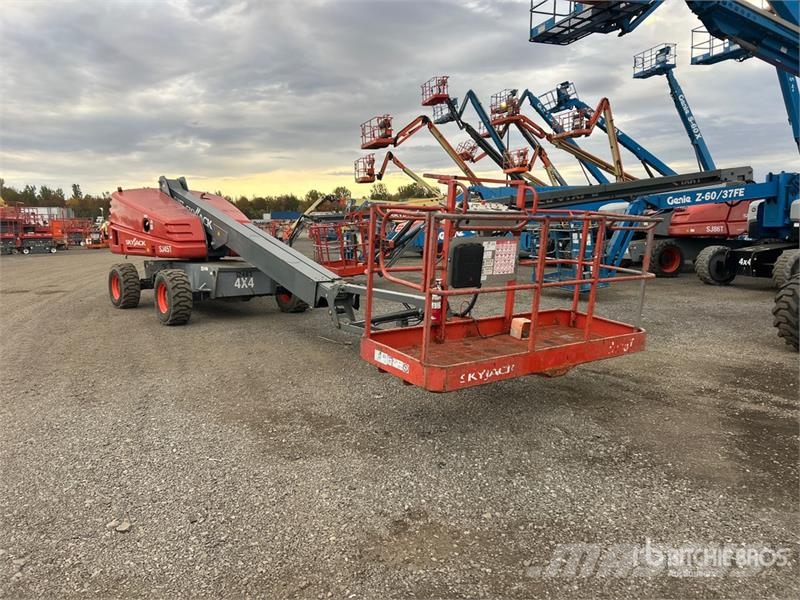 SkyJack SJ45T 4WD Dual Fuel Telescopic Boom Lift Teleskopiskie pacēlāji