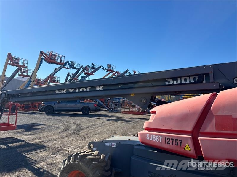 SkyJack SJ66T 4WD Diesel Telescopic Boom Lift رافعات سلة تلسكوبية