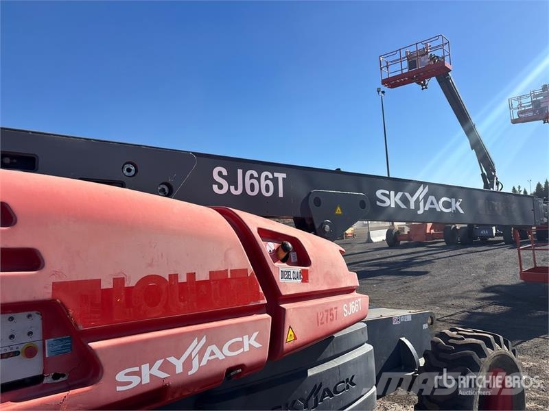 SkyJack SJ66T 4WD Diesel Telescopic Boom Lift رافعات سلة تلسكوبية
