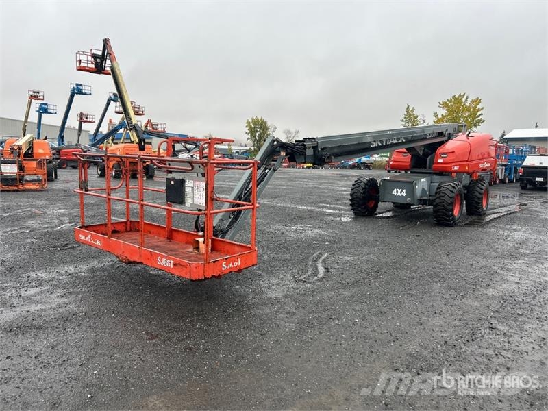 SkyJack SJ66T 4WD Diesel Telescopic Boom Lift Teleskop bomlifter