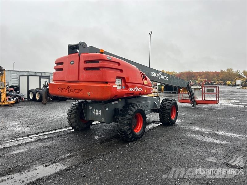 SkyJack SJ66T 4WD Diesel Telescopic Boom Lift Teleskop bomlifter