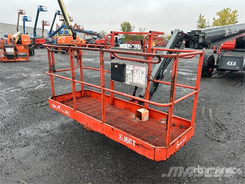 SkyJack SJ66T 4WD Diesel Telescopic Boom Lift Teleskop bomlifter