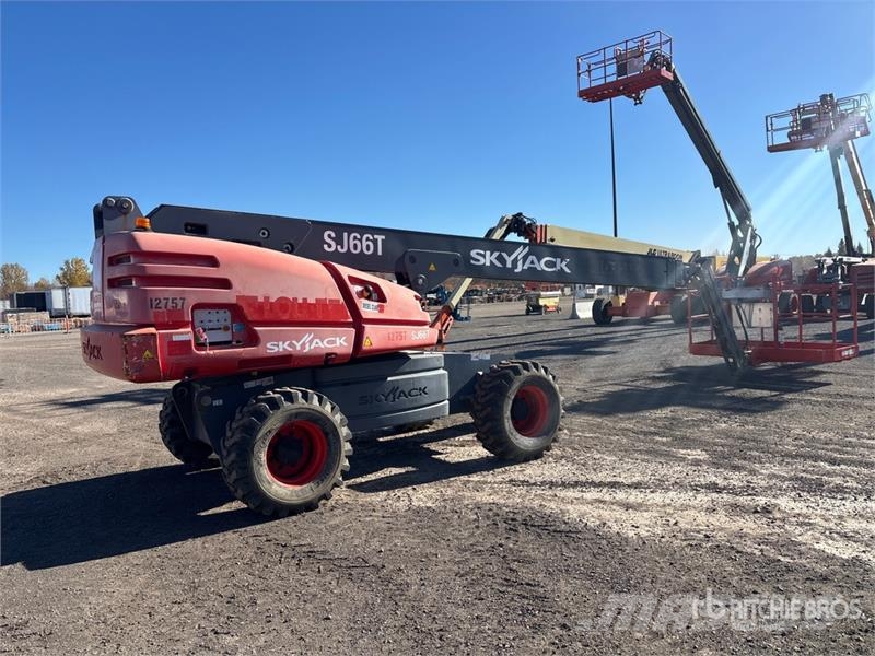 SkyJack SJ66T 4WD Diesel Telescopic Boom Lift رافعات سلة تلسكوبية