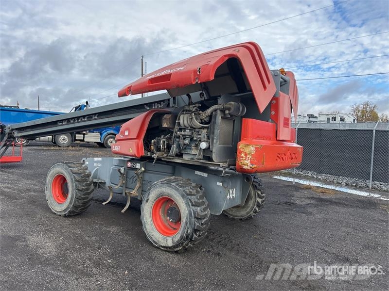 SkyJack SJ66T 4WD Dual Fuel Telescopic Boom Lift Teleskopiniai keltuvai