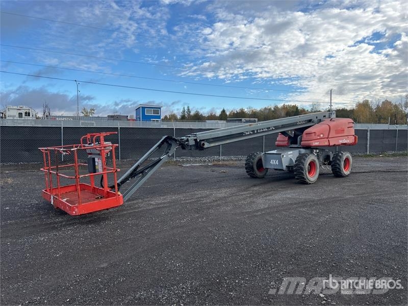 SkyJack SJ66T 4WD Dual Fuel Telescopic Boom Lift Teleskopbühnen