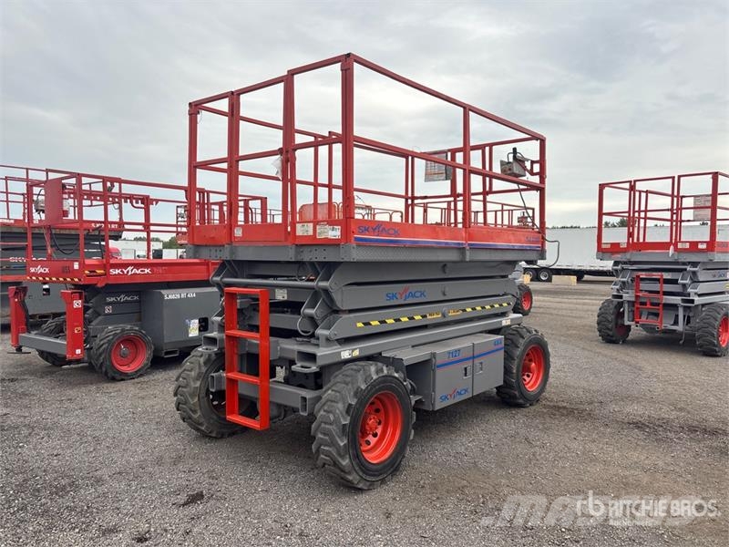 SkyJack SJ7127 4x4 Dual Fuel Scissor Lift Ανυψωτήρες ψαλιδωτής άρθρωσης